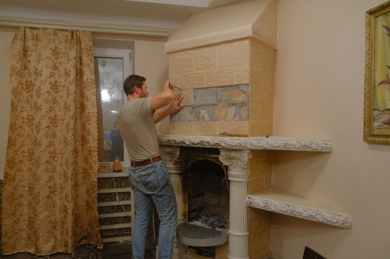Fireplace Hearth Tiling